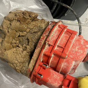 Hebeanlage Reparatur: Verstopfung als Ursache